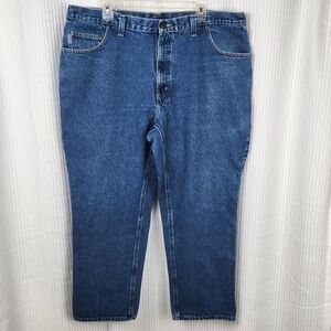 Carhartt Jeans 42x30 Classic Blue Jeans work play outdoors‎